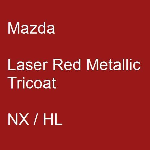 Mazda, Laser Red Metallic Tricoat, NX / HL.